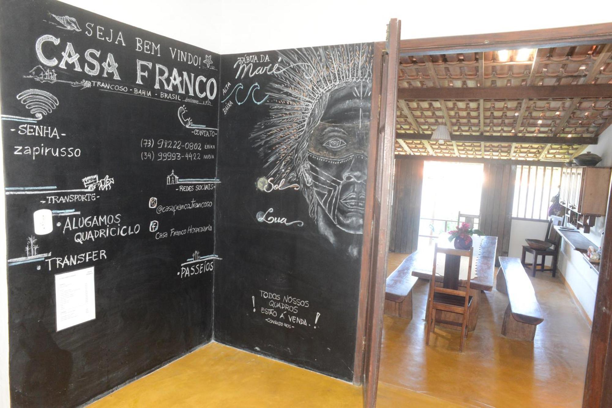 Casa Franco Hospedaria Trancoso Dış mekan fotoğraf